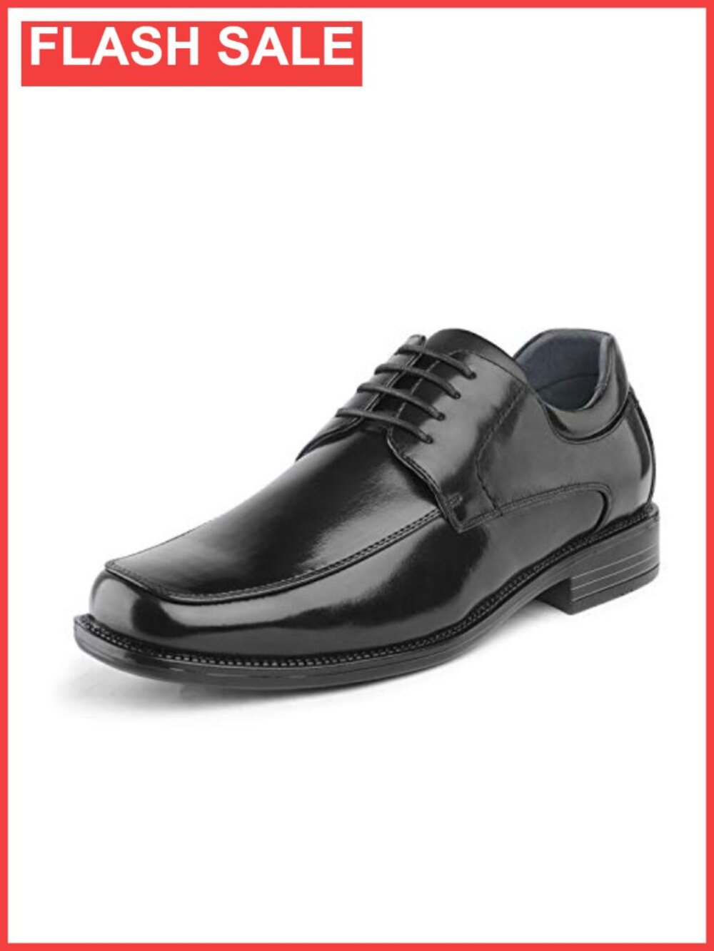 Men's Square Toe Oxford Dress Shoes Business Formal Lace-Up